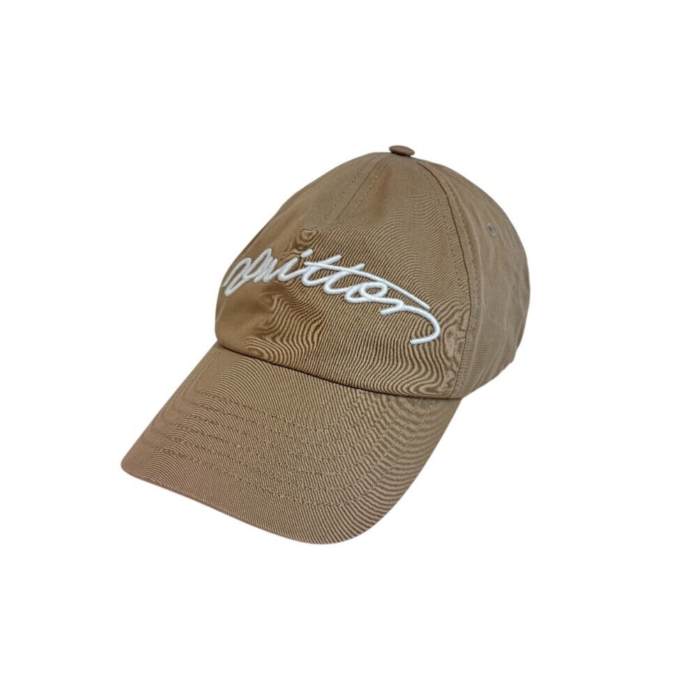 LOUIS VUITTON M5150M Signature Cotton Cap, Brown